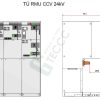 Tủ trung thế 24kV ABB cấu hình CCV